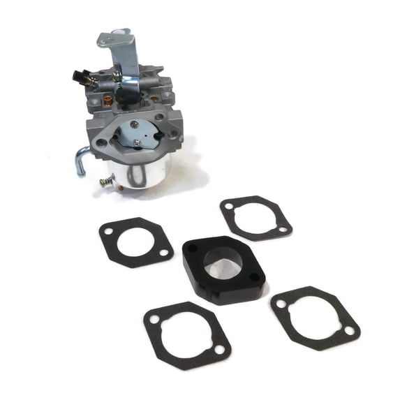 The ROP Shop Carburetor with Gaskets & Spacer Assembly for Briggs & Stratton 185432-0251-E1