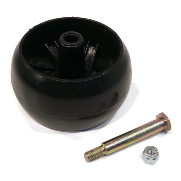 The ROP Shop Deck Wheel with Bolt & Nut for 2001-2012 Poulan 461ZX & 2001-2011 541ZX Tractor