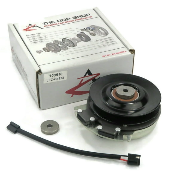 The ROP Shop Electric PTO Clutch, 1" ID, 6" Pulley, Counter-Clockwise Replaces Dixie Chopper 500067, Warner 5218-116, 5218-124, 5218-250, 5218-29, 5218-32, 5218-35, 5218-90