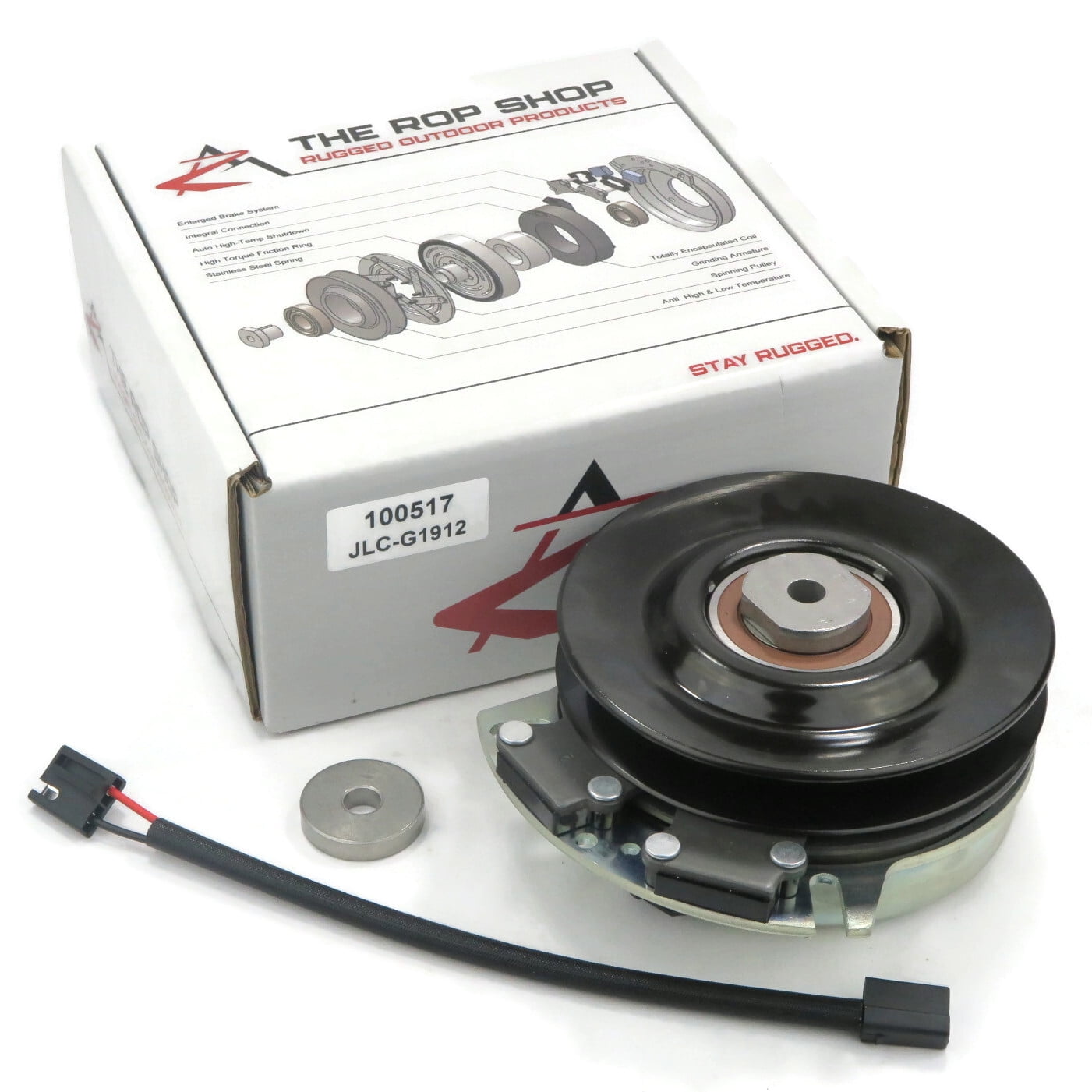 The ROP Shop Electric PTO Clutch for Wright Mfg. 36" Deck 15-17 HP ...