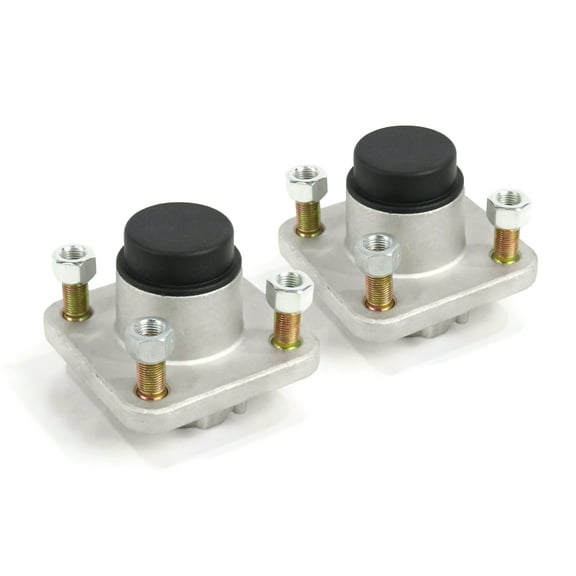 The ROP Shop Front Wheel Hub Set with Bearings for 2003 & Up Club Car DS Golf Cart Assembly