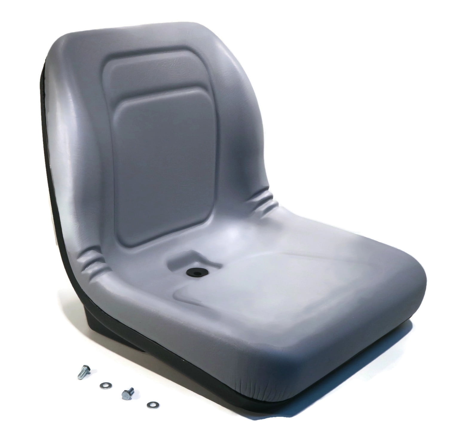 The ROP Shop Gray High Back Seat fits John Deere Lawn Mowers 318 320 325 335 345 415