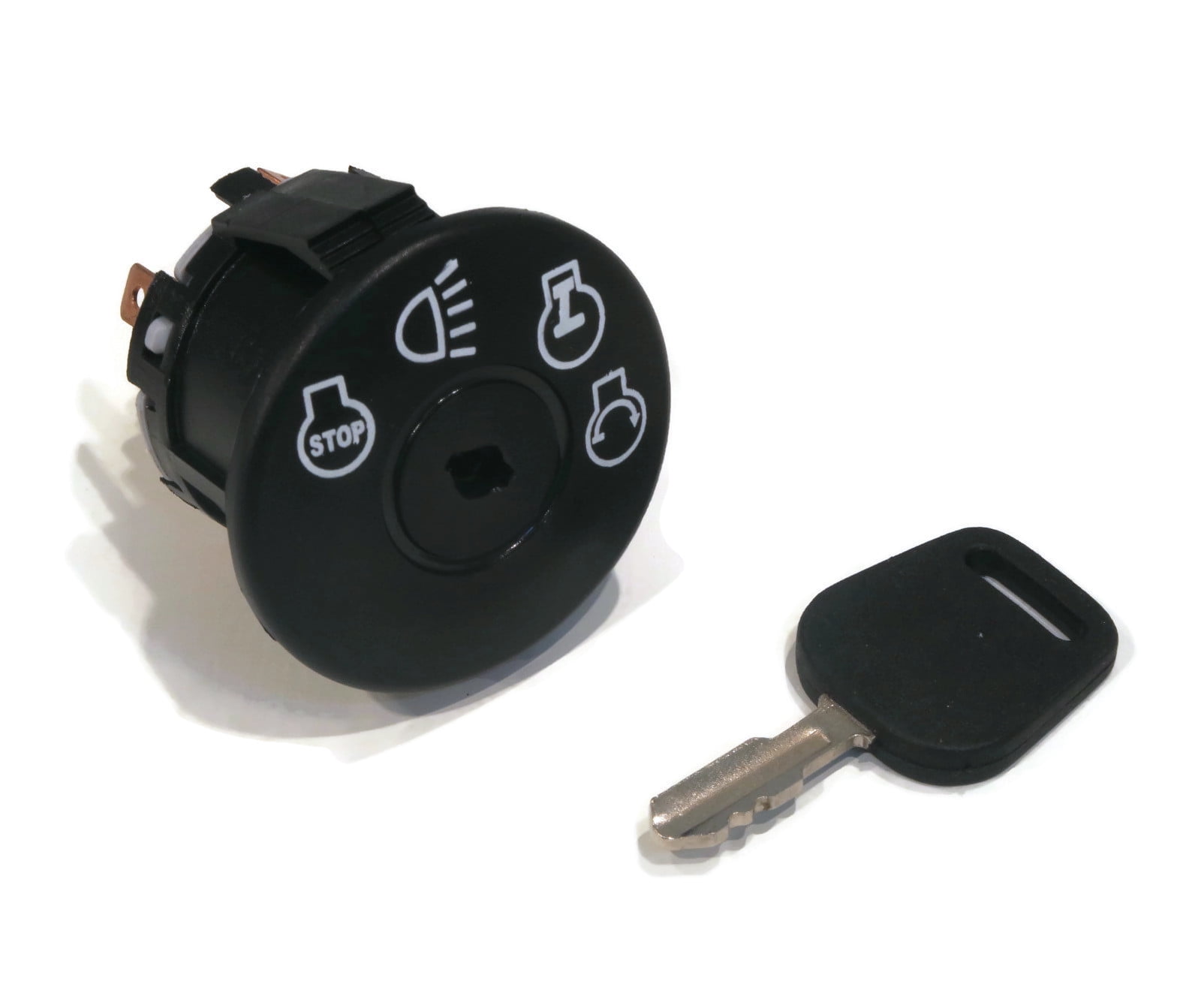 The ROP Shop | Ignition Key Switch W/ Key For John Deere GY20074 Lawn Mower Tractor