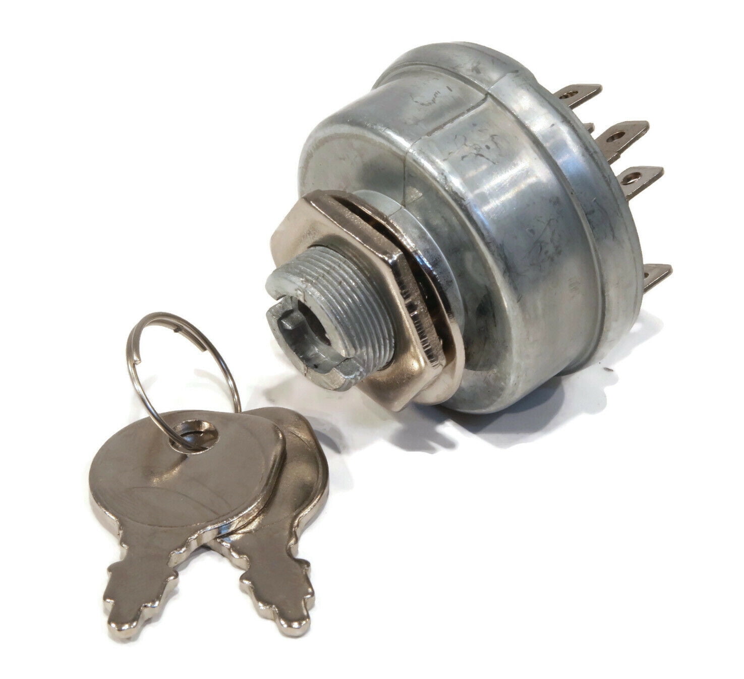 The ROP Shop Ignition Switch 6 Terminal with Keys for Rotary 9331 Riding Lawn Mower Engine Walmart Business Supplies