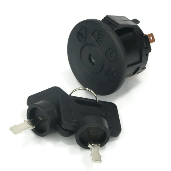 The ROP Shop Ignition Switch w/Key for John Deere Gators, 7 Terminals, X304, X305R, AM133597