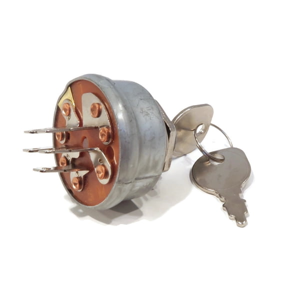 The ROP Shop Ignition Switch with Keys for John Deere 15538, S1642, S1742, S2046, S2546 Mower
