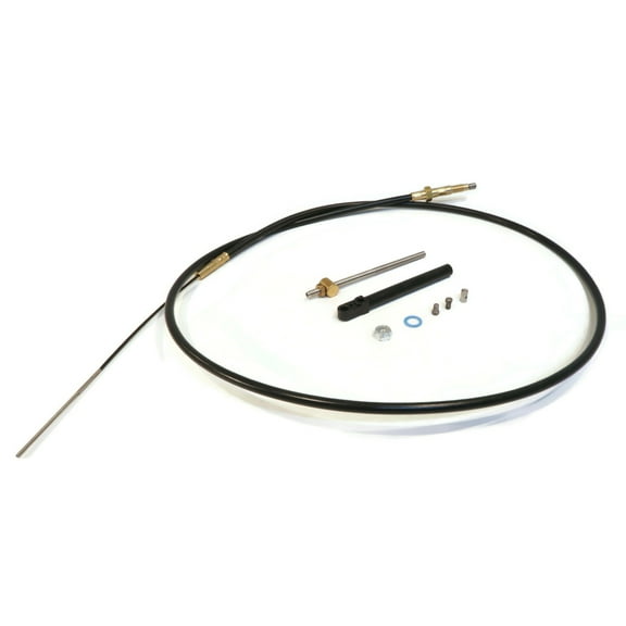 The ROP Shop Lower Shift Cable for 1998 MerCruiser Bravo 1XR 5E36910TP, 5E36910TS Stern Drive Black