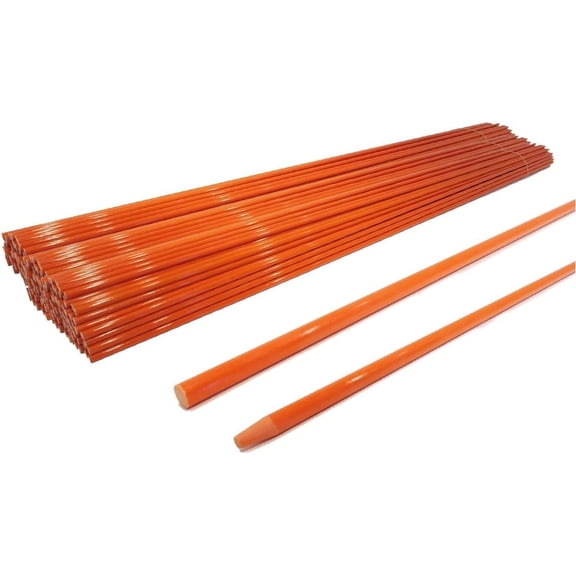 The ROP Shop (Pack of 1000) 1/4", 48" Driveway Markers for Curbs, Lawns, Garden, Speed Bumps
