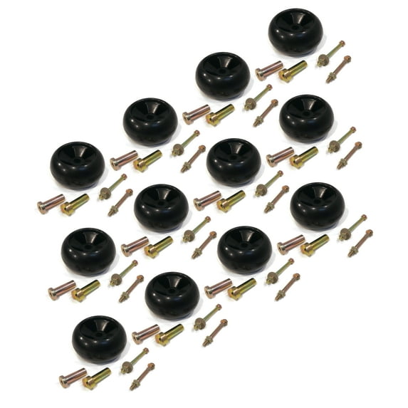 The ROP Shop (Pack of 12) Deck Wheel Assembly Kit for Grasshopper 484225 Lawnmower Tractor