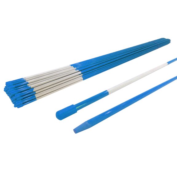 The ROP Shop (Pack of 150) Snow Stakes 48 inches Long, 5/16 inch with Reflectors, Heavy Duty