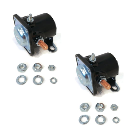 The ROP Shop 2-Pack - Buyers Products Starter Motor Solenoid Kits replace Curtis 1TBP61A