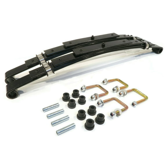 The ROP Shop (Pack of 2) Rear 4-Leaf Spring Kit for 1994-Up EZGO Gas & Electric Medalist Cart