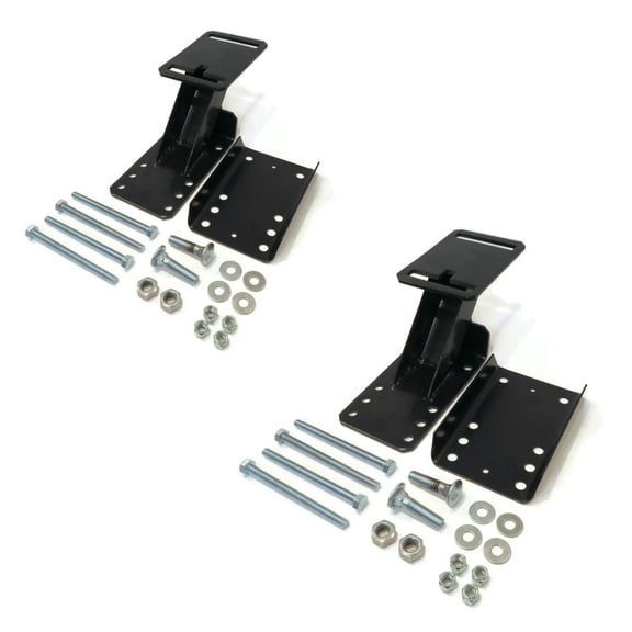 The ROP Shop 2 Pack - Spare Tire Wheel Mount Kit with Hardware for Trailers with 6, 8 lugs