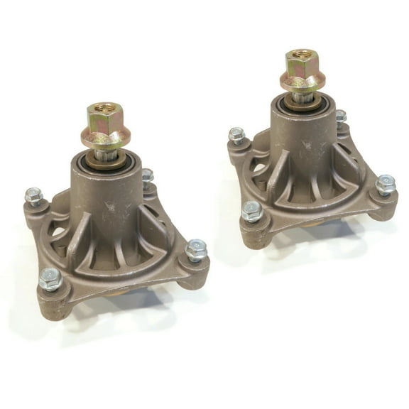 The ROP Shop 2 Pack - Spindle Assembly for 2002-2012 Husqvarna RZ 4623, GTH 22548 Mandrel
