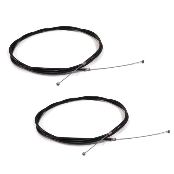 The ROP Shop (Pack of 2) Throttle Control Cable, 100", Barrel & Ball Ends for Go Cart & ATV