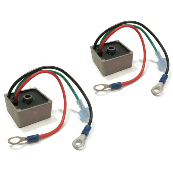 The ROP Shop (Pack of 2) Voltage Regulator for Nivel 6153, Arrowhead GHI6003 Golf Cart TXT