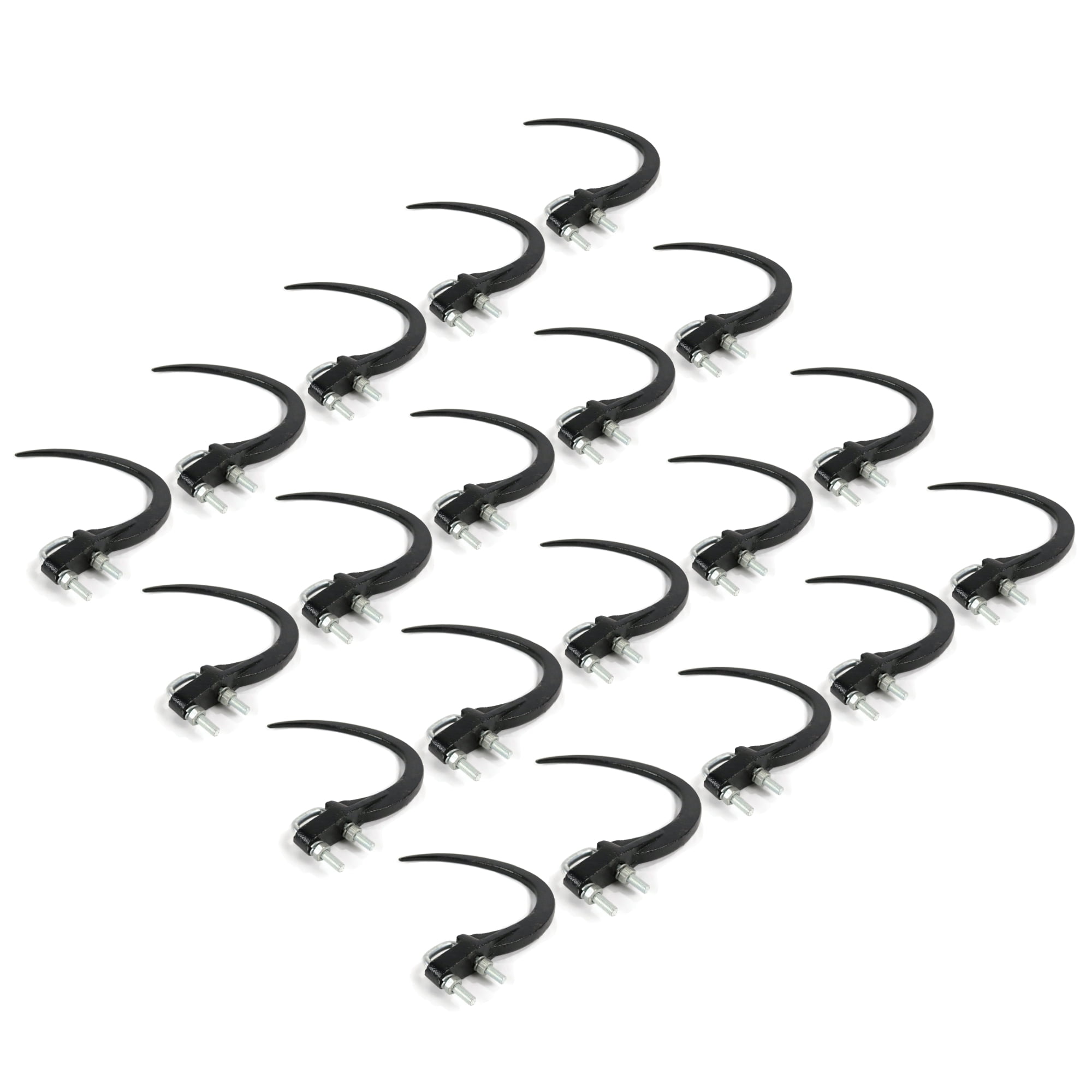 The ROP Shop 20 Pack -  9" Straw Grapple Hook Kits Mounts on 1 1/4" Square Bar Accumulator