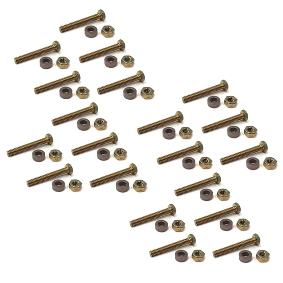The ROP Shop (Pack of 20) Shear Pin Bolt, Nut & Spacer for Simplicity 500026MA, 1501216MA