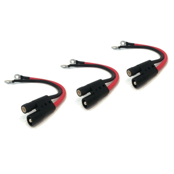 The ROP Shop [Pack of 3] Buyers Products Power Cable & Plug for Meyer E-60 E60 (Single Post)