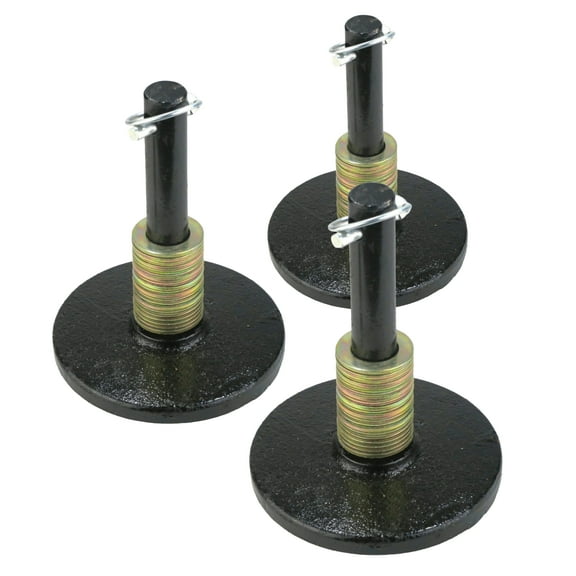 The ROP Shop 3 Pack - Buyers Products Snowplow Shoe Assembly & Hardware for JThomas W49067