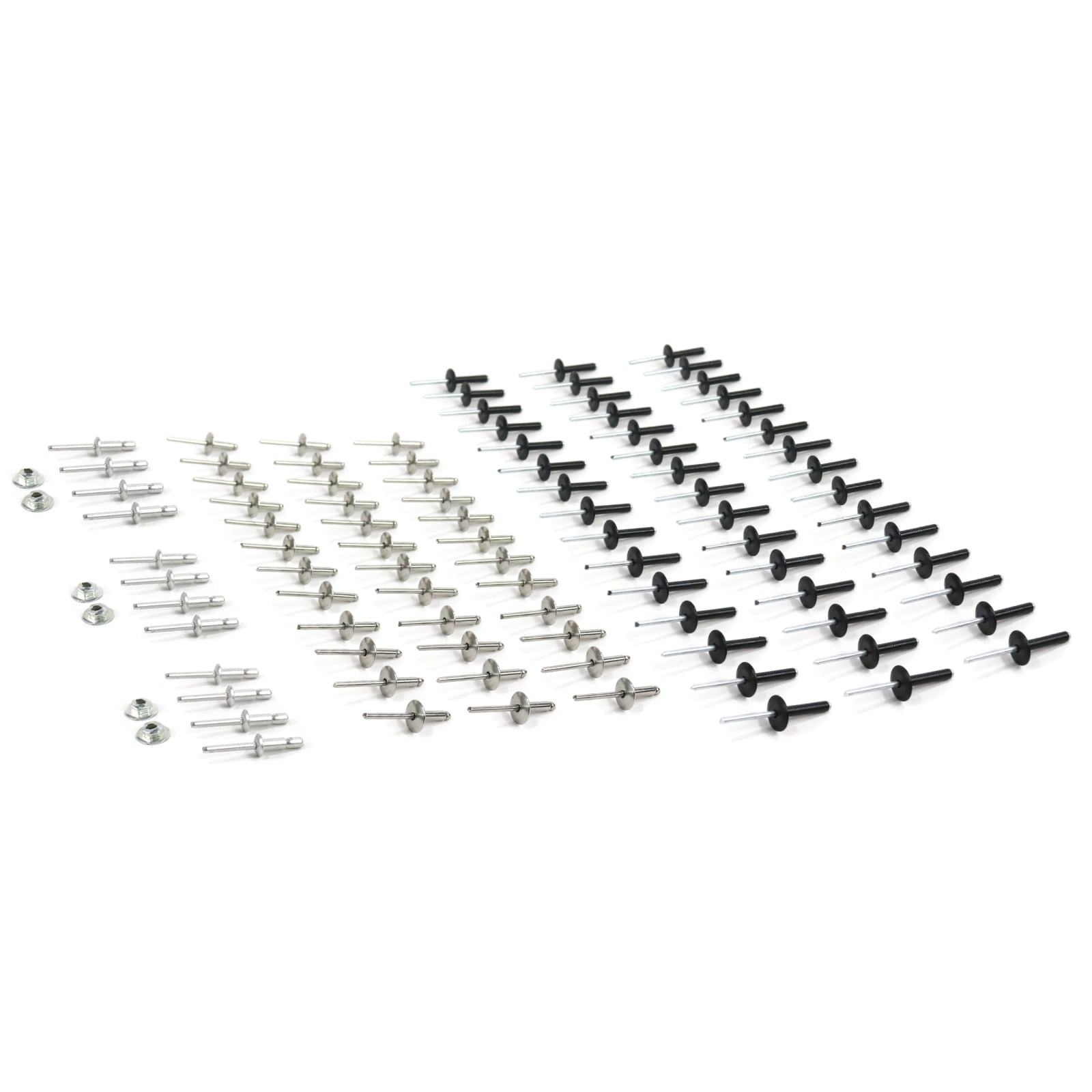 The ROP Shop 3 Pack - Complete Body Trim Rivet Kit for 1994 & Up EZ-GO ...