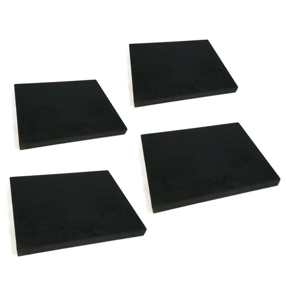 The ROP Shop 4 Pack - Pro-Wing PW22 Rubber Edges for Maxim 410128 Snowplow Blade Extension