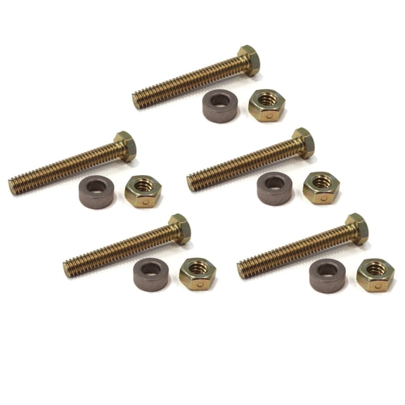The ROP Shop (Pack of 5) Shear Pin Bolt, Nut & Spacer for Noma, AMF & Dynamark 301172 Snow