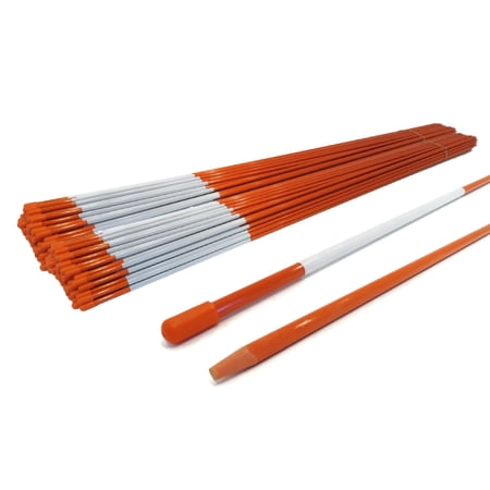 The ROP Shop | (Pack of 500) 5/16 Inch Driveway Tapered Fiberglass Markers, Flexible, Heavyduty