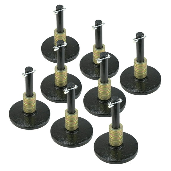 The ROP Shop 8 Pack - Buyers Products Shoe Assembly for Western UniMount Standard Snowplow