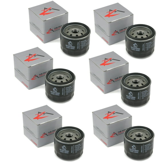 The ROP Shop Set of 6 Lawn Mower Oil Filters for Hustler 602581, Massey Ferguson 1205001