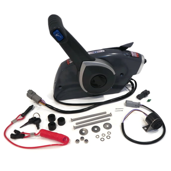 The ROP Shop Side Mount Remote Control for 1984 Evinrude Outboard 185 E185TLCRS, E185TXCRS