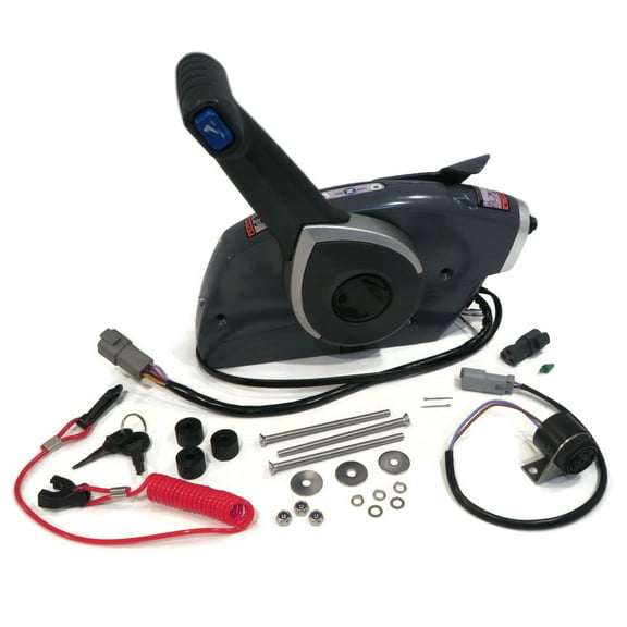 The ROP Shop Side Mount Remote Control for 1985 Johnson Outboard J90TLCOS, J90MLCOS, J90TXCOS