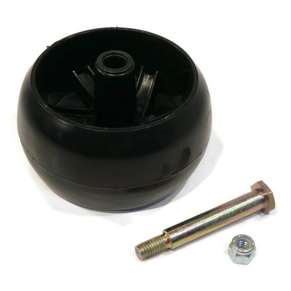 The ROP Shop Smooth Deck Wheel, Bolt & Nut for Cub Cadet 38", 40" & 50" Lawn Mower Tractor