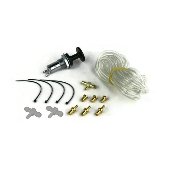 The ROP Shop Triple Carburetor Primer Kit for 1996-2003 Kawasaki 1100 ZXI Jet Ski JH1100 PWC