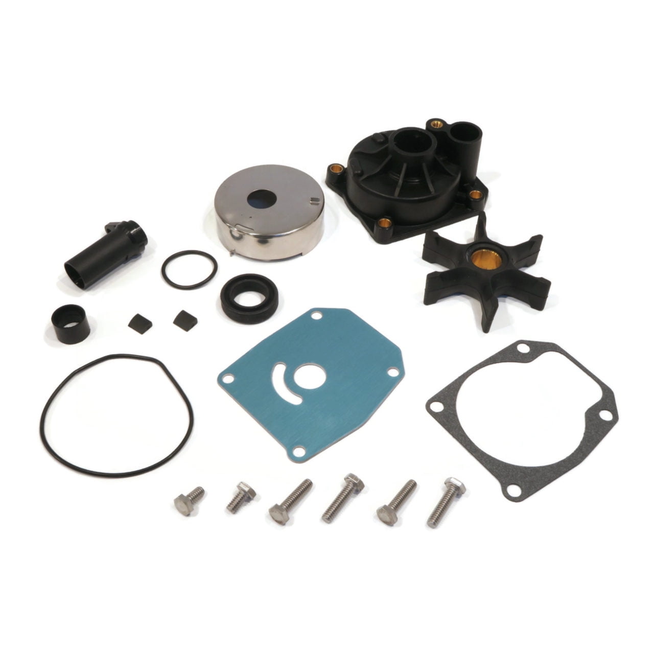Johnson Evinrude Impeller Kit 85-115HP Water Pump Impeller Kit For Evinrude Johnson 85-115 HP V4 Outboard - Fits Sierra 18-3392, 1 Year Warranty Evinrude Complete Outboard Engines - Foto 4