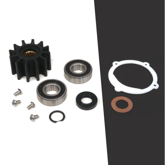 The ROP Shop Sea Water Pump F5B-9 Rebuild Service Kit for Johnson 091027B, 09-1027B-1, 1027B1