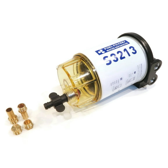 The ROP Shop Water Separating Fuel Filter Kit for Grainger 45KL77, Napa 3769, Wix 33769 Boat
