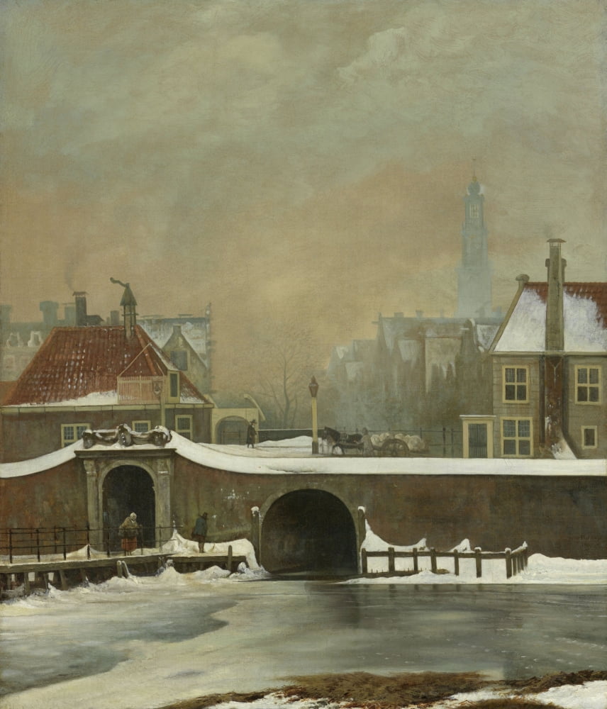 The Raampoortje In Amsterdam Canvas Art - (24 x 36)