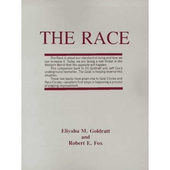 Pre-Owned The Race (Paperback) 9780884270621
