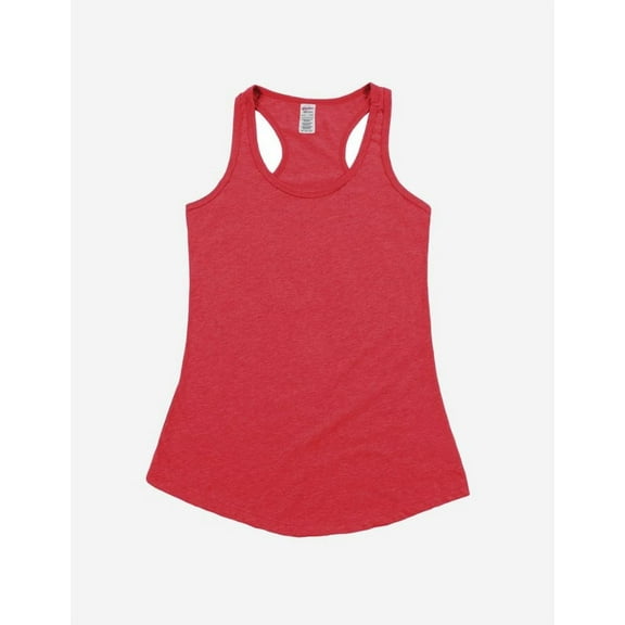 The Racer Back Tank | 8700 | Red Heather | Medium