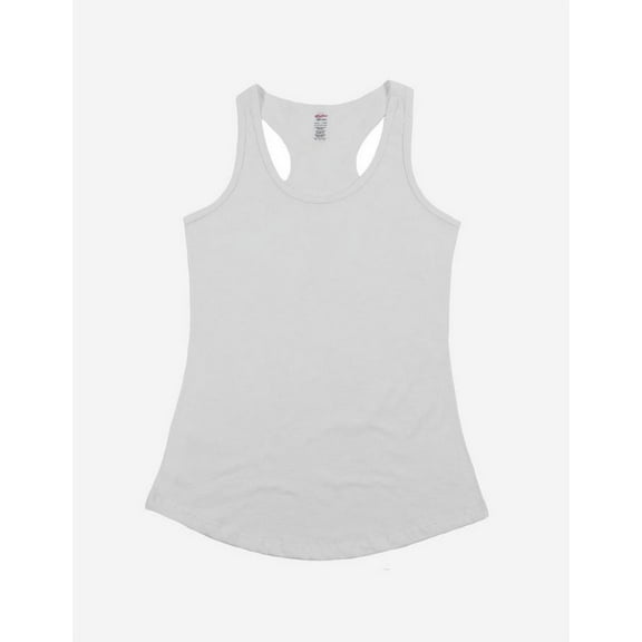 The Racer Back Tank | 8700 | White | Large