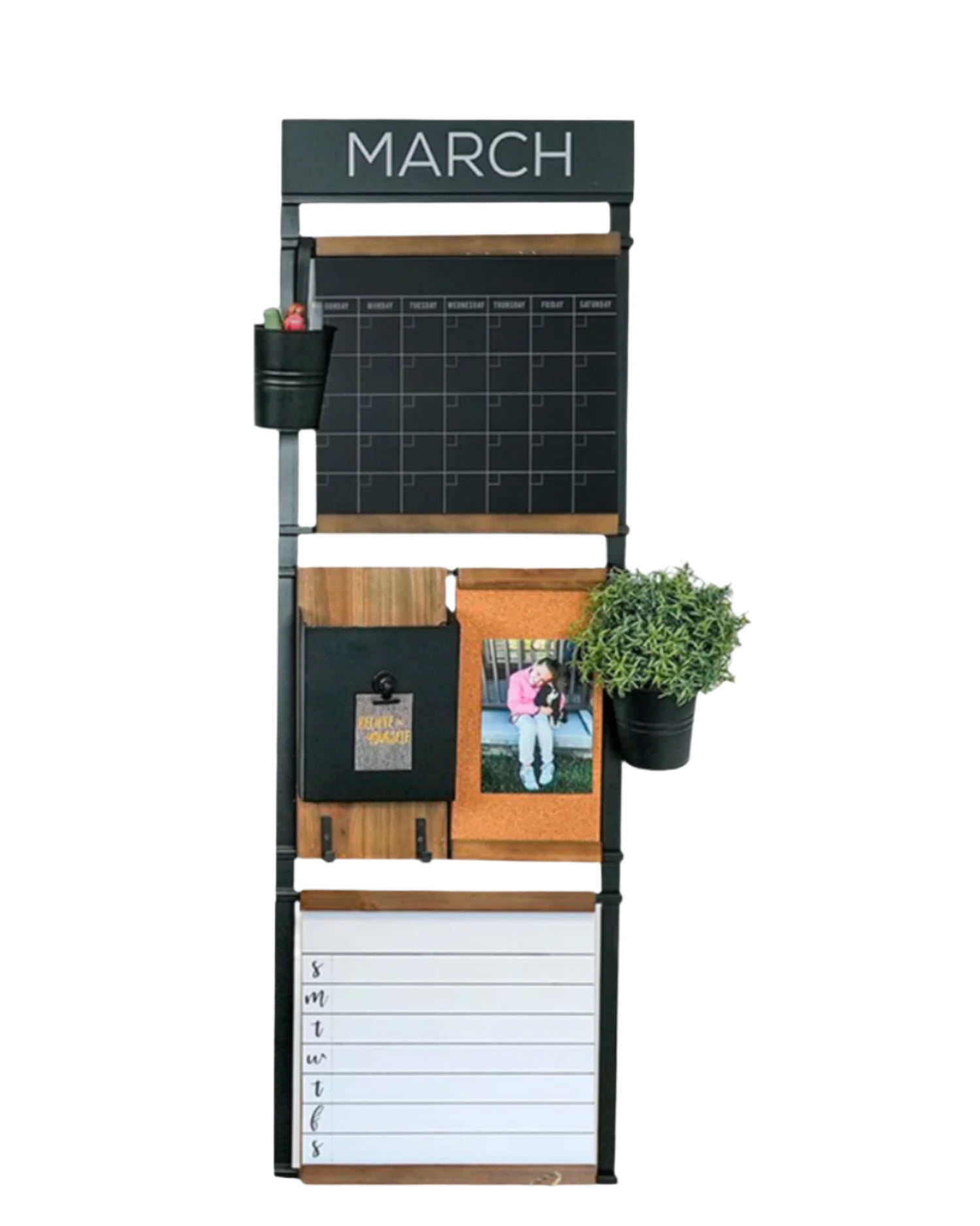 The Rachel Wall Organizer by 1THRIVE | Home Organization | Home Schooling | Command Center
