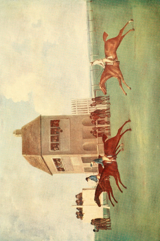 The Racing World and Its Inhabitants 1904 Sweepstakes Newmarket 1793 Canvas Art - Unknown (18 x 24)
