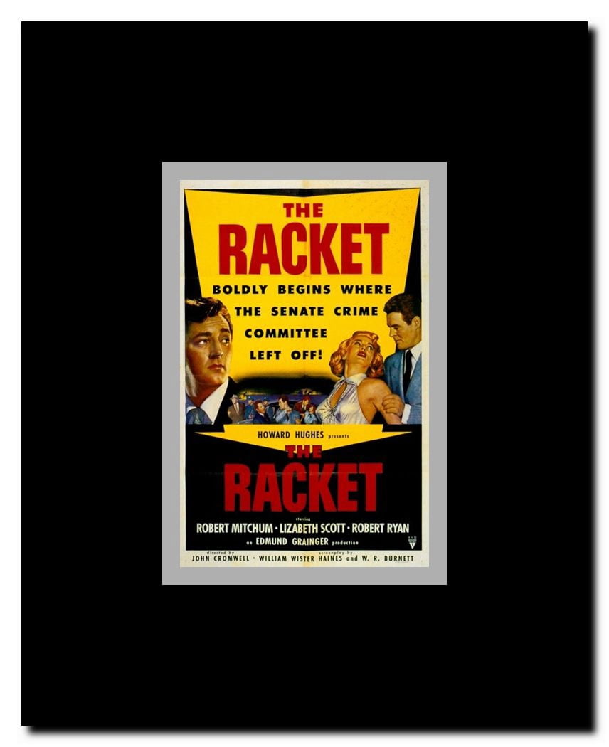 The Racket Framed Movie Poster