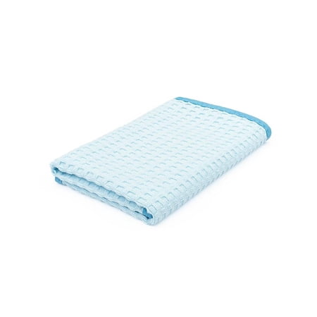 The Rag Company 11616-FTW-BLU 16x16 Premium Twist Loop The FTW Towel LIGHT BLUE