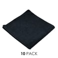 thumbnail image 1 of The Rag Company 51616-E-245-BLK 16x16 EDGELESS Microfiber Towel BLACK 10 PACK, 1 of 2