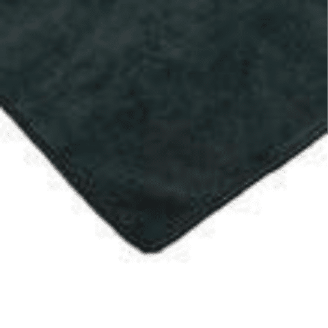 The Rag Company 51616-TERRY-BLK 16x16 All-Purpose Microfiber Towel BLACK QTY 1