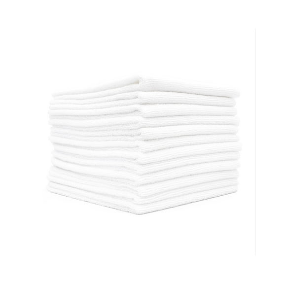 The Rag Company - All-Purpose Microfiber Terry Cleaning Towels - Microfiber Cleaning Cloth - 300gsm, 16in x 16in, White (12 Pack)