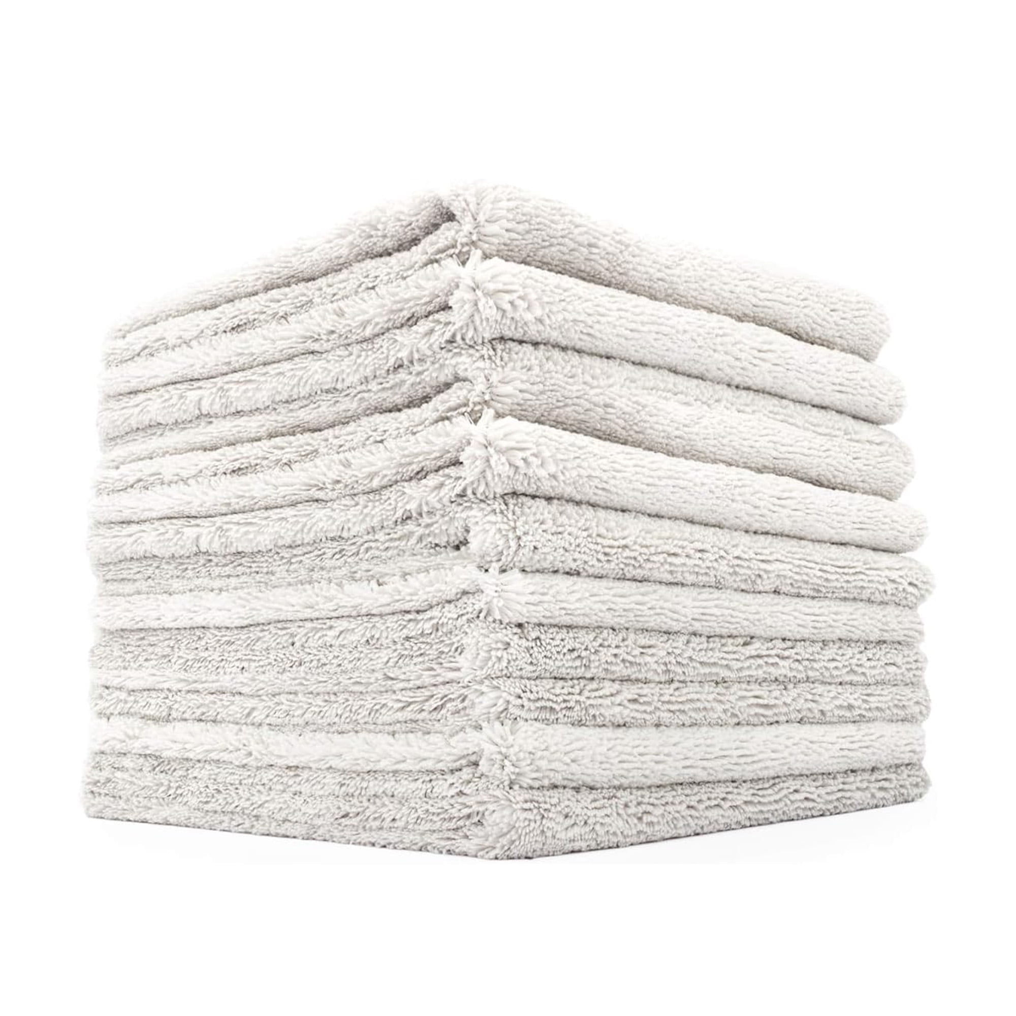 The Rag Company - Creature Edgeless- 420gsm, 16in x 16in, Ice Grey (10 Pack)