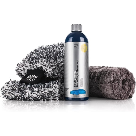The Rag Company - Essential Car Wash Kit - 4-Piece